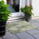 Machine Washable Indoor/Outdoor Christain ACN1389 Aloe Rug