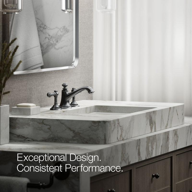 Artifacts Bathroom Sink Spout with Bell Design, Matte Black