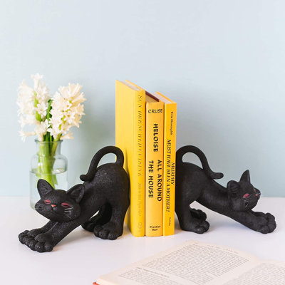 Serre-livres fantaisiste et souriant