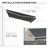 Electric Awning, Retractable Awning with Remote Controller and Manual Crank Handle-98287359-98287356