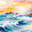 Four Elements Counted Cross Stitch Kit by Magic Needle 70-07