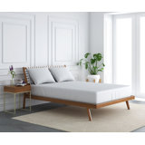 Waterproof Hypoallergenic Dust Mite Proof Fitted Natural Cotton Mattress Protector