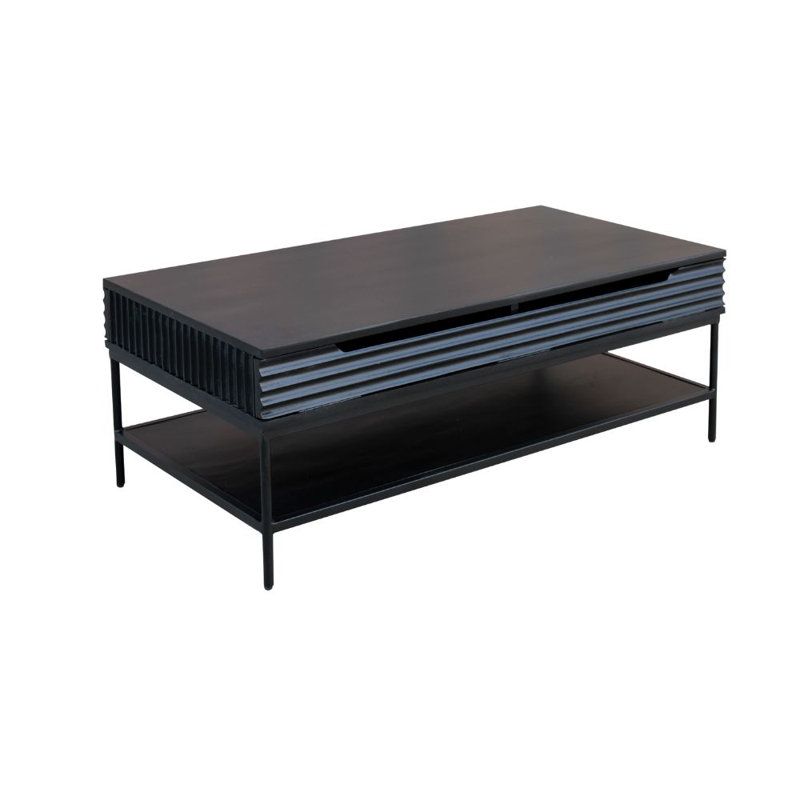 Miladin Four Leg Coffee Table with Storage