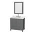 Sheffield 36" Freestanding Single Bathroom Vanity with Quartz Top with Medicine Cabinet-2059506725-2059506745-2059480130