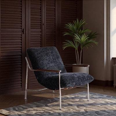 Fauteuil inclinable moderne et luxueux.