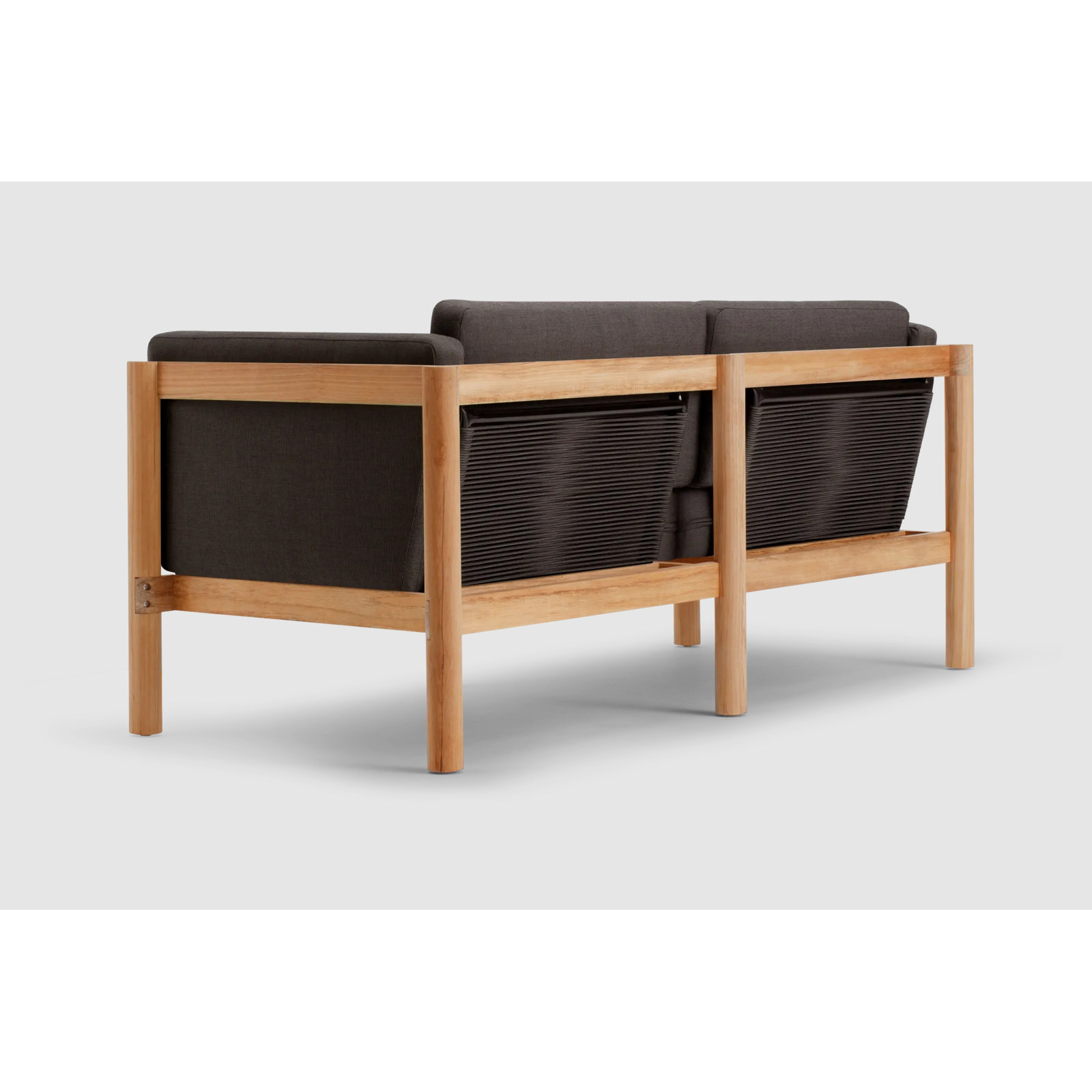 Haven 66" Sunbrella® Patio Loveseat, Sunbrella Coal