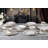 54 Piece Bone China Dinnerware Set - Service for 8