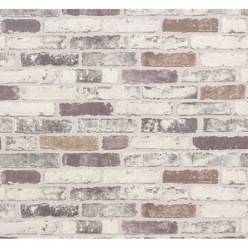 Elizalde 10.05m x 53cm Textured Matte Wallpaper Roll