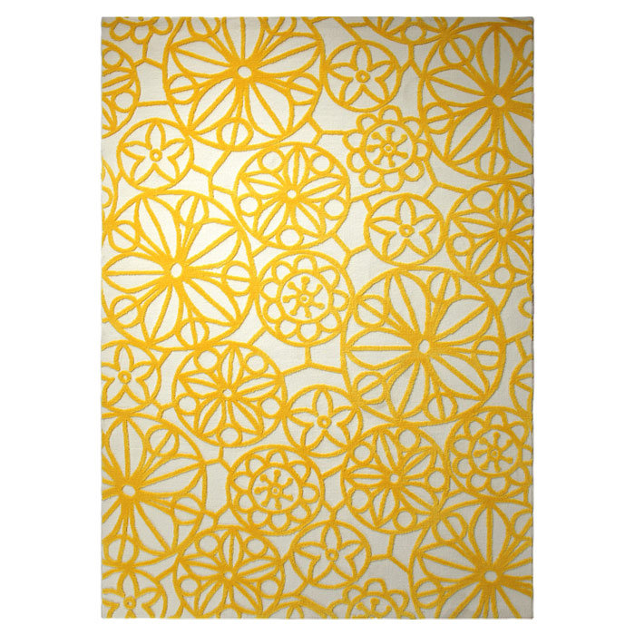 Society Circle Floral 160cm X 230cm Area Rug