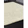 Solid Colour Shaggy Area Rug Ivory