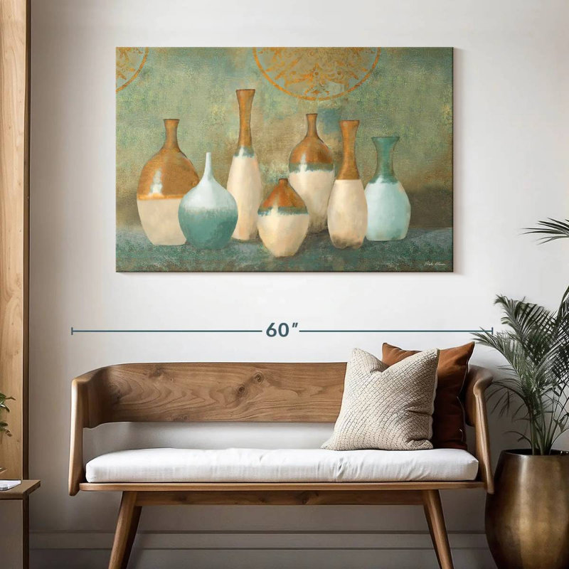 Senne Ivory Vessels, 32" H x 48" W