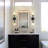 Modern Industrial Iron Armed Wall Sconce
