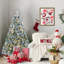 Arbre de Noël 4 pi avec flocage
