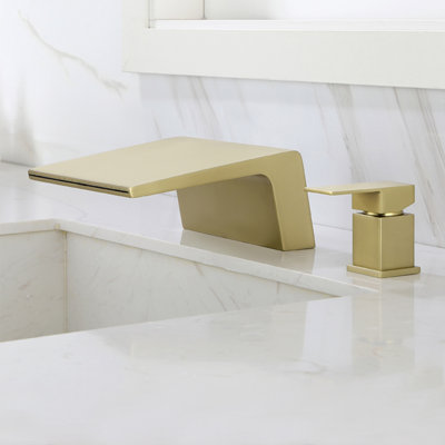 Widespread Single-handle Bathroom Faucet