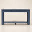 Console moderne à 3 tiroirs, table d'entrée de style champêtre avec étagère, table basse au design semi-circulaire-1971210680-1971210681-1971210685