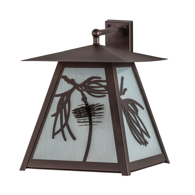 Rustic Lodge 1 - Light Armed Sconce