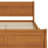 Wooden Platform Bed With A Comfortable Headboard And Sturdy Wooden Slat Support System-662851927-648474263