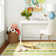 Safety Net Kit Kemp x Annie Selke Safety Net Green Machine Washable Rug