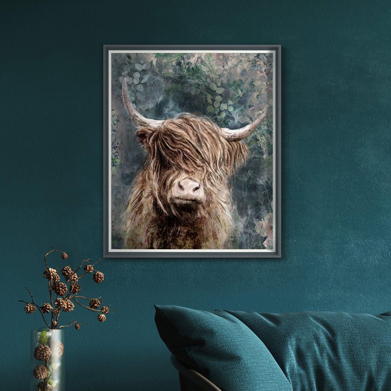 Dougal - Single Picture Frame Painting on Canvas
