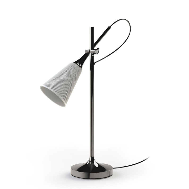 Lampe de bureau 22,84 po Jamz, Noir