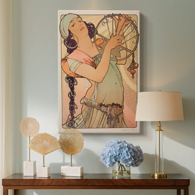 Salomé -Gallery Wrapped Canvas by Alphonse Mucha