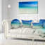 Coussin lombaire seascape océan sous le ciel
