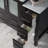 Mance 42.13 " W Freestanding Standard Free Standing Single Double Single Vanity Bathroom Vanity With Ceramic Top with Mirror-24551103