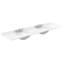 Strada 84" Freestanding Double Bathroom Vanity with Cultured Marble Top-114679785-114679790