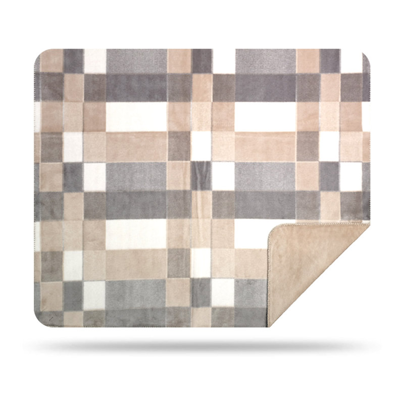 Knitted Throw Blanket, 50" W x 60" L