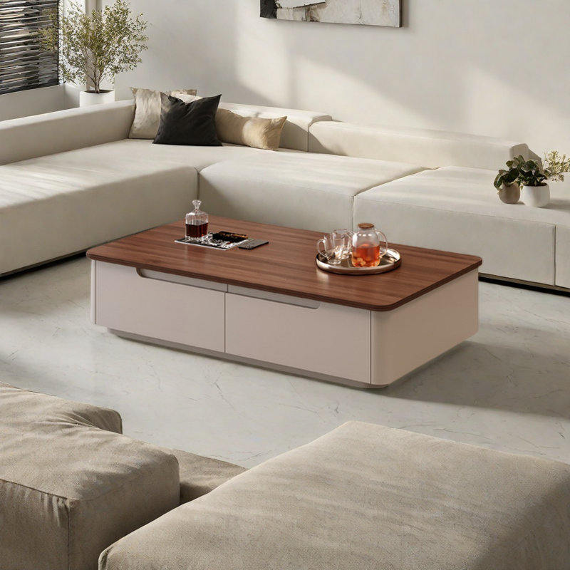 Table basse de style italien minimaliste
