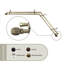 Ensemble de tringle à rideaux double et quincaillerie pour fenêtre d’angle Gravesend-1576499535-1576499542