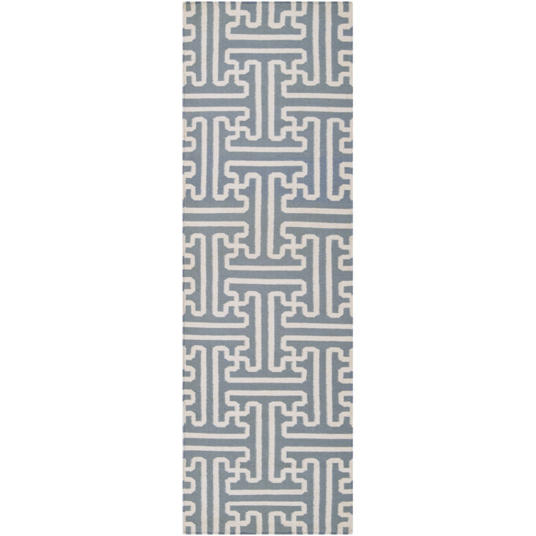 Berkley Flatweave Wool Geometric Indoor Rug