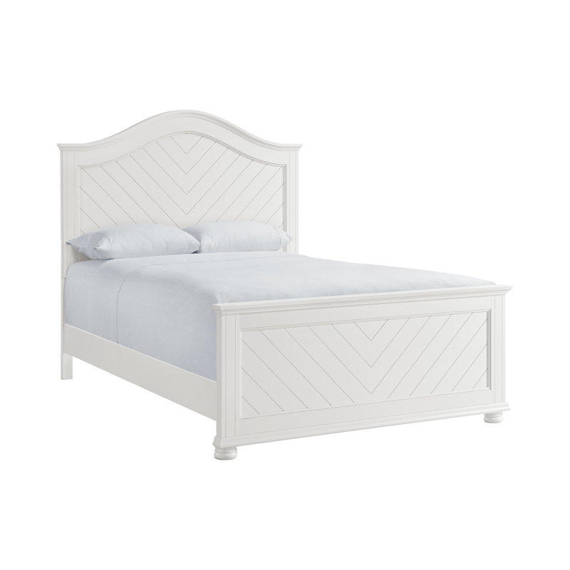 Luro Queen 4PC Bedroom Set In White, Queen, 4 Pcs: Bed, Dresser, 2 Nightstands