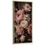 Doux rétro pivoine floral, art mural dans des tons chauds de rosé - grande impression sur toile encadrée de la chambre principale-2037007027-2037007036