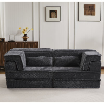 Upholstered Fabric Sectional