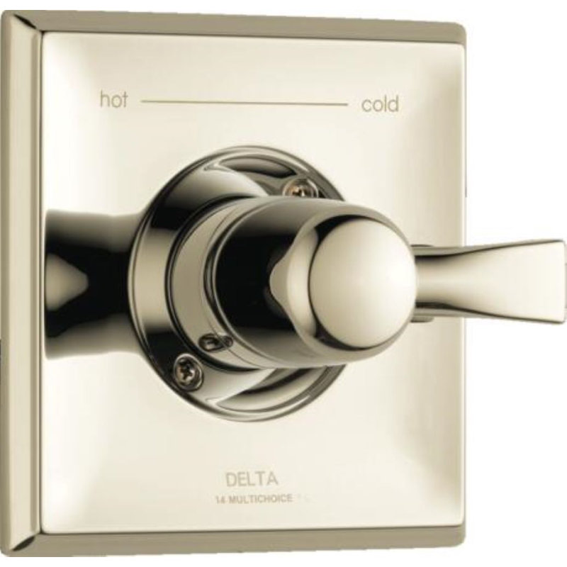 Garniture de robinet Dryden ™, Nickel poli brillant