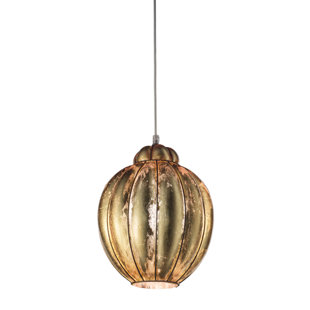 1 - Light Dark Steel Sphere Pendant
