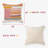 Marrice Handmade Red/Orange Striped 100% Cotton Textured Throw Pillow Cover-1698993200
