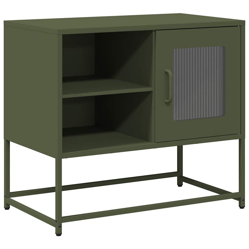 TV Stand for TVs up to 28", Olive Green