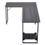 Rectangle Computer Desk with Hutch-1775689201-1775689200