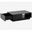 Aunah Pedestal Coffee Table with Storage-68871211