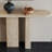 Wabi-Sabi Natural Cave Stone Entryway Table-1725674433