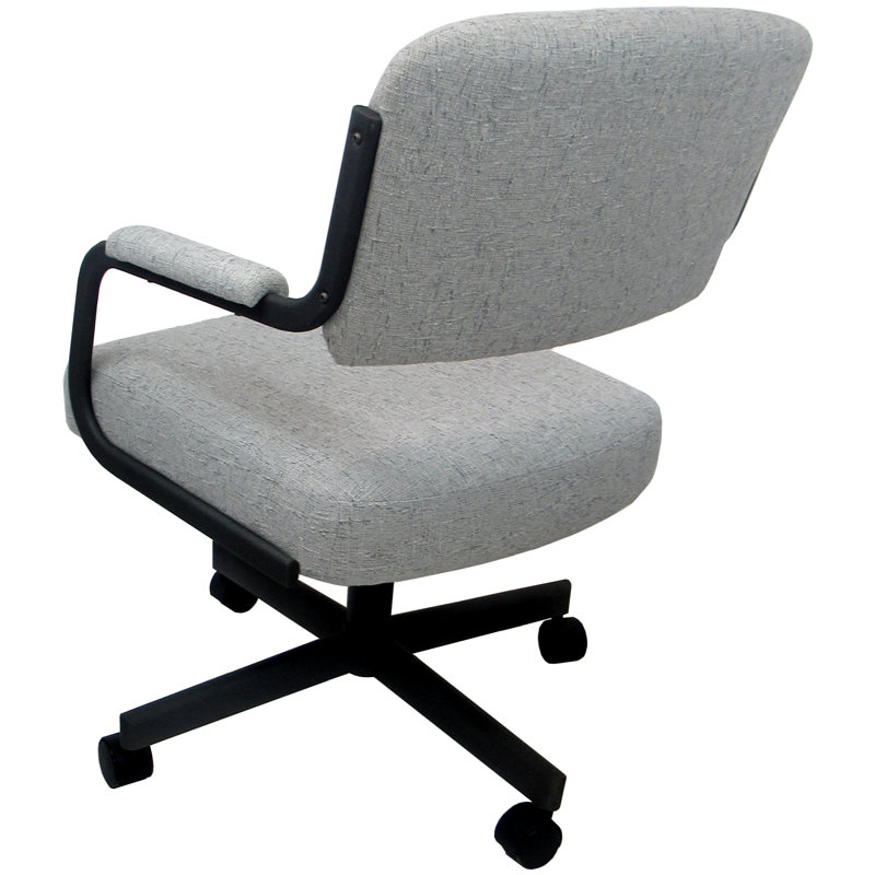 Chaises de bureau Holle, Noir, Ardoise Hemsath