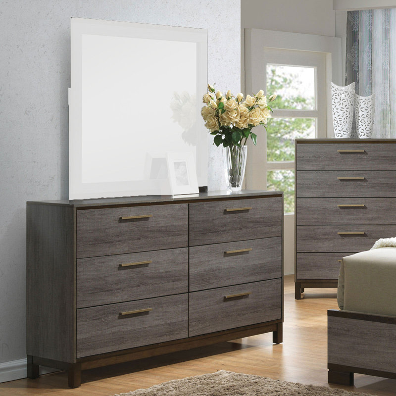 Commode double 6 tiroirs Jannah