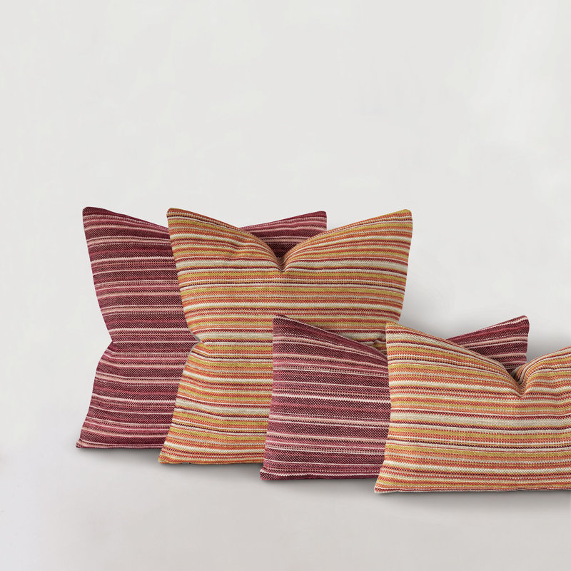 Eastlake Square Pillow Cover & Insert, Red