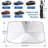 Sedan SUV Car Sun Shade For Windshield UV Rays And Heat Sun Visor Protector,Foldable Windshield Sun Shade Umbrella,Keep Car Cool,Easy To Use/Store,57''X 31''