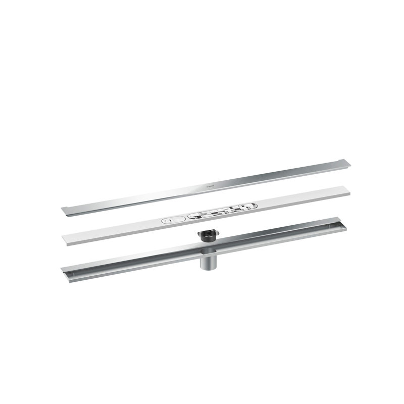 AXOR Drains Wall Installation 35 7/16", Chrome