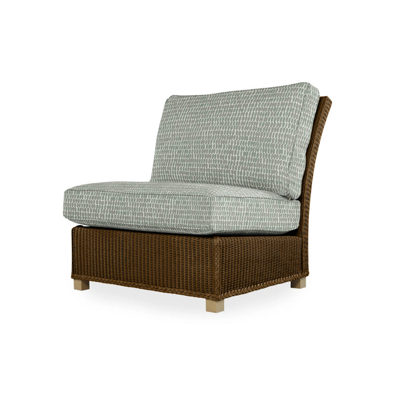 Hamptons Outdoor Lounge Chair, Bark, Cottage Pepper