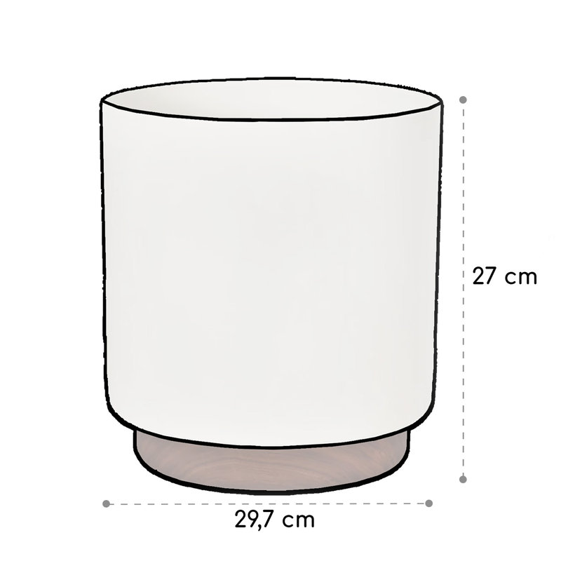 Cement Cachepot