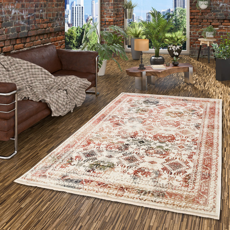 Domina Oriental Flatweave Area Rug, Rectangle 120 x 170cm
